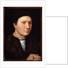 Portrait of an Unknown Man, ca 1485 by Hans Memling