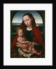 The Virgin and child, 1480-1490 by Hans Memling