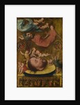 The Head of Saint John the Baptist, with Mourning Angels and Putti, Early16th cen by Jan Mostaert