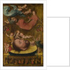 The Head of Saint John the Baptist, with Mourning Angels and Putti, Early16th cen by Jan Mostaert