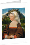 Portrait of a Woman, ca 1530 by Jan Mostaert