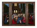 The Virgin and Child with Saints and Angels in a Garden, c. 1500 by Netherlandish master