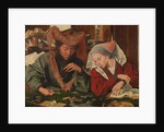 The Moneylender and his Wife, 1539 by Marinus Claesz van Reymerswaele