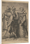 Marriage for Wealth Officiated by the Devil, ca. 1600 by Jan Saenredam