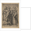Marriage for Wealth Officiated by the Devil, ca. 1600 by Jan Saenredam
