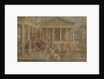 The Queen of Sheba before King Solomon, ca 1545 by Lambert Sustris