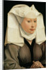 Portrait of a Woman with a Winged Bonnet, c. 1440 by Rogier van der Weyden