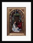 The Altar of Our Lady (Miraflores Altar), left panel, c. 1440 by Rogier van der Weyden