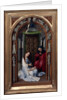 The Altar of Our Lady (Miraflores Altar), left panel, c. 1440 by Rogier van der Weyden