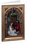 The Altar of Our Lady (Miraflores Altar), left panel, c. 1440 by Rogier van der Weyden