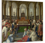 The Exhumation of Saint Hubert, 1430s by Rogier van der Weyden