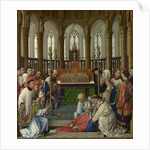 The Exhumation of Saint Hubert, 1430s by Rogier van der Weyden
