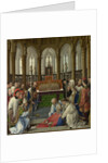 The Exhumation of Saint Hubert, 1430s by Rogier van der Weyden