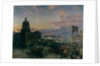 Washington Street, Indianapolis at Dusk, 1892-1895 by Theodor Groll