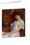 The Victorian Chair, 1906 by Childe Hassam