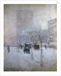 Late Afternoon, New York, Winter by Childe Hassam