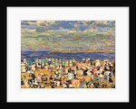 Beach at St. Malo, c. 1907 by Maurice Brazil Prendergast