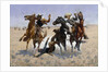 Aiding a Comrade, 1890 by Frederic Sackrider Remington
