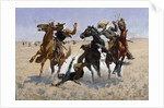 Aiding a Comrade, 1890 by Frederic Sackrider Remington