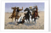 Aiding a Comrade, 1890 by Frederic Sackrider Remington