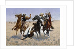 Aiding a Comrade, 1890 by Frederic Sackrider Remington