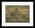 HMS Shannon captures USS Chesapeake, 1 June 1813, 1813 by J. G. C. Schetly