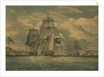 HMS Shannon captures USS Chesapeake, 1 June 1813, 1813 by J. G. C. Schetly