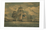 HMS Shannon captures USS Chesapeake, 1 June 1813, 1813 by J. G. C. Schetly