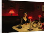 A Dinner Table at Night, 1884 by John Singer Sargent