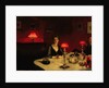 A Dinner Table at Night, 1884 by John Singer Sargent