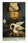 Pelican, Early 19th cen by Russian icon