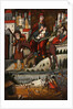 The Flight into Egypt, Early 17th cen by Russian icon