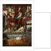 The Flight into Egypt, Early 17th cen by Russian icon