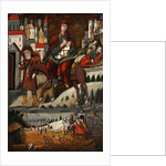 The Flight into Egypt, Early 17th cen by Russian icon