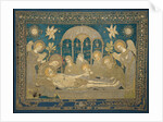 The Entombment (Altar embroidery), 1682 by Anonymous