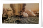 The Battle of Sinop on 30 November 1853, Mid of the 19th cen by Anonymous
