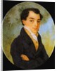 Portrait of Kondraty Fyodorovich Ryleyev, after 1826 by Anonymous