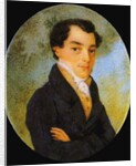 Portrait of Kondraty Fyodorovich Ryleyev, after 1826 by Anonymous