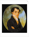 Portrait of Kondraty Fyodorovich Ryleyev, after 1826 by Anonymous