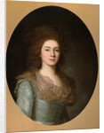 Portrait of Countess Varvara Ivanovna Golitsyna (?-1804), née Shipova, 1790s by Anonymous