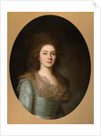 Portrait of Countess Varvara Ivanovna Golitsyna (?-1804), née Shipova, 1790s by Anonymous