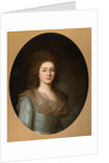 Portrait of Countess Varvara Ivanovna Golitsyna (?-1804), née Shipova, 1790s by Anonymous