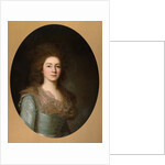 Portrait of Countess Varvara Ivanovna Golitsyna (?-1804), née Shipova, 1790s by Anonymous