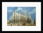 The Milan Cathedral, 1860s by Anonymous