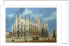 The Milan Cathedral, 1860s by Anonymous