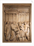 Marcus Aurelius and members of the Imperial family offer sacrifice in gratitude for success against Germanic tribes, ca 176-182 by Classical sculpture Art of Ancient Rome