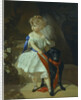 Girl with Dog, 1860s by Ivan Kosmich Makarov