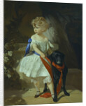 Girl with Dog, 1860s by Ivan Kosmich Makarov