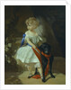 Girl with Dog, 1860s by Ivan Kosmich Makarov