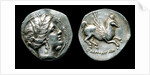 Drachma from Emporion by Ancient Coins Numismatic